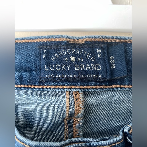 LUCKY BRAND,Charlie Skinny Dark Wash Jeans - Picture 5 of 6